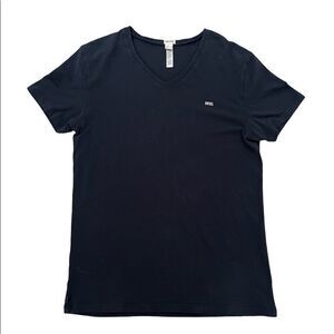 Diesel underwear womens shirt size large black short sleeve A1